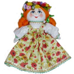 Мастерская подарков / Gift workshop / Textile doll "Ksyusha"