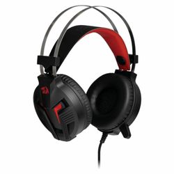 REDRAGON / Earphones with microphone (headset) Memecoleous, wired, 1.8 m, oversized with headband, black