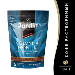 JARDIN / Instant coffee "Colombia medellin" freeze-dried, soft pack 150 g