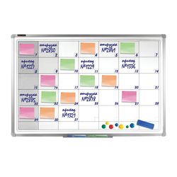 Planing board FOR A MONTH magnetic marker (60x90 cm), aluminum frame, BRAUBERG