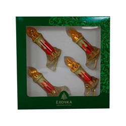 Ёлочка / Set of Christmas tree figures "Candles"