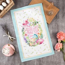 Этель / Towel Happy Easter 40x73 cm, 100% cotton, twill 190 g / m2