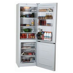 INDESIT DF4180W fridge, 298 litres total, bottom freezer 75 litres, 60 x64 x185cm, white