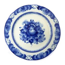 Гжельский Фарфоровый завод / Small snack plate Dubok diameter 240 mm