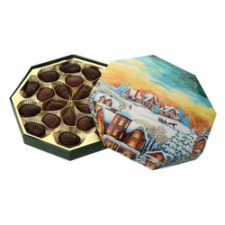 Конфаэль / Konfael / Set of sweets "Poseidon" with a winter landscape