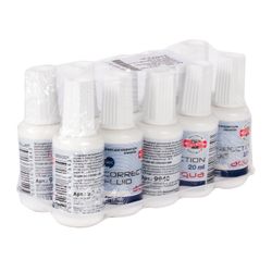 Correction fluid KOH-I-NOOR, 20 ml bottle with brush, water based