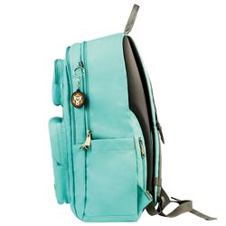 Backpack BRAUBERG youth, light, mint color, 47х31х13 cm