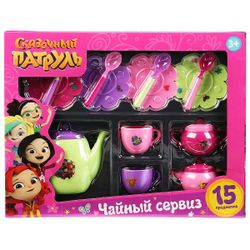 Играем вместе / Vamos brincar juntos / Um conjunto de pratos de brinquedo "Fairy Patrol. Conjunto de chá"