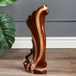 Керамика ручной работы / Floor vase "Firebird"