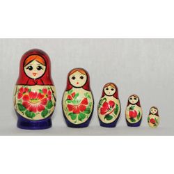 Вятский сувенир / Souvenir painting. Matryoshka 5 ave.