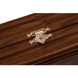 GamesDealer / Backgammon carvalho preto maciço 58x63 cm