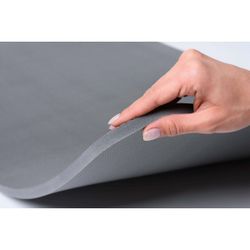 PROFI-FIT / Fitness mat 12 mm, SOFT LINE (gray)