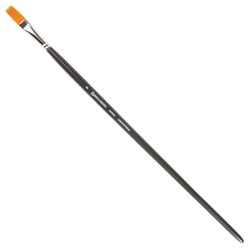 Brush art is a professional ART BRAUBERG "CLASSIC", stiff synthetic, flat, No. 8 long handle
