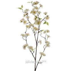 Kaemingk / Decorative branch Blossoming Sakura 112 cm, white