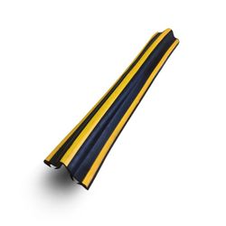 Corner rubber damper straight DU-15