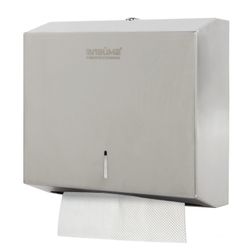LAIMA / Towel dispenser PROFESSIONAL ECONOMY (H2) Interfold, stainless steel, matt