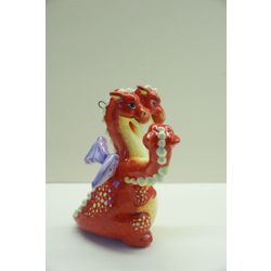Ярославская майолика / Christmas tree toy "Serpent Gorynych"