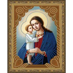 Опт-картина / Diamond mosaic 20x30 Icon of the Mother of God