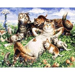 Опт-картина / Tranh theo số 40x50 Tender mùa hè