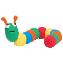 The plasticine plant-based JOVI (Spain), 6 colors, 90 g