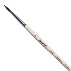Art brush ROUBLOFF (Rublev) protein, round, No. 3, short handle