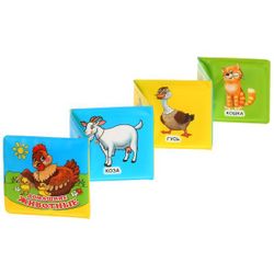 Умка / Squeaker de livro dobrável para o banho "Animais de estimação"