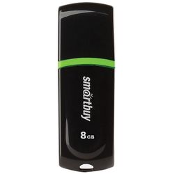 SMARTBUY / Flash Drive 8 GB, Paean, USB 2.0, black