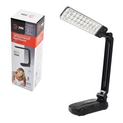 ЭРА / Table lamp NLED-421, on a stand, LED, rechargeable, 3 W, black