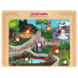 Буратино / Pinocchio / Toy frame-insert "Zoo"