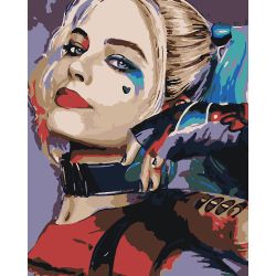 Опт-картина / Paint by number CAKADU 40x50 Harley Quinn