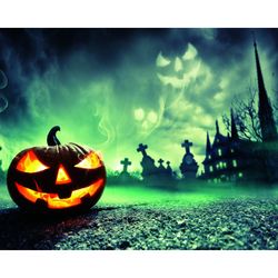 Greengo / Photo banner "Pumpkin", 250 × 200 cm