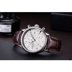 Armand Nicolet / आर्मंड निकोलेट / स्विस मैकेनिकल कलाई घड़ी क्रोनोग्रफ़ के साथ M02 A844AAA-AG-P840MR2