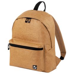 BRAUBERG MIRACLE craft backpack with waterproof coating, sand, 34x26x11 cm, 229890