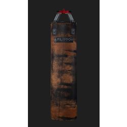 FILIPPOV / Water-filled boxing bag "DIKO" buffalo leather 110 cm