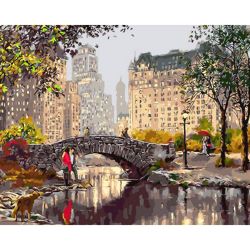 Опт-картина / 数字绘画 40x50 中央公园