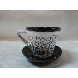 Борисовская керамика / Cup "Nostalgia No. 2" with a saucer
