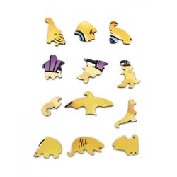 Woodlandtoys / Ahşap yapboz "Dinozor"