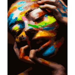 Опт-картина / Sayılara göre boyama 40x50 Hüzün