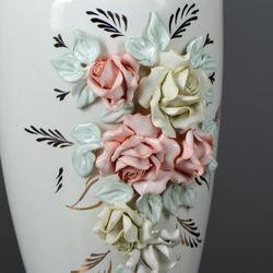 Керамика ручной работы / Table vase "Amphora" 39 cm