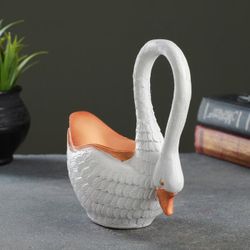 Хорошие сувениры / Figurine-candy bowl "Swan-cup"