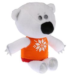 Мульти-Пульти / Multi-Multi / Soft toy "Mi-Mi-Mishki. Bear cub" White Cloud ""