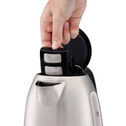 Kettle TEFAL KI230D30, 1.7 litres, 2400 w, closed heating element, stainless steel, silver