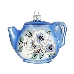 Ариель / Christmas tree toy "Teapot", 9 cm