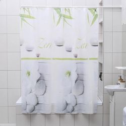 Доляна / Doliana / Bathroom curtain "Zen", 180 × 180 cm, EVA