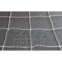 Sports barrier net knotted 100 × 100 mm ∅1.8 mm white