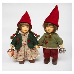 Birgitte Frigast / Porcelain doll Harald, 22 cm