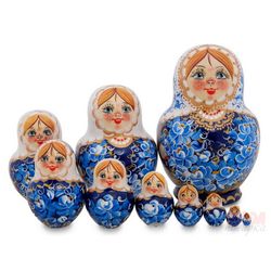 Matryoshka nº 13 "Варенька" 10 bonecos