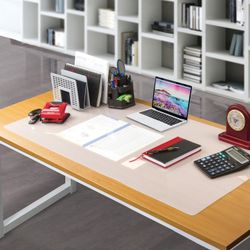 Mat-lined Board for writing 600х1200 mm, transparent frosted, 1.2 mm, BRAUBERG