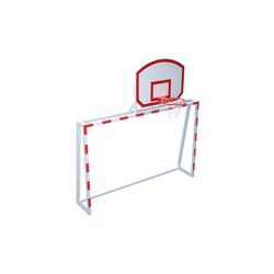 MINI FOOTBALL GOAL WITH BASKETBALL BOARD