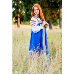 Русский народный костюм  / Sundress "Daria", 134-140
